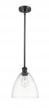  516-1S-BK-GBD-92 - Bristol - 1 Light - 9 inch - Matte Black - Mini Pendant