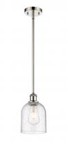  516-1S-PN-G558-6SDY - Bella - 1 Light - 6 inch - Polished Nickel - Mini Pendant