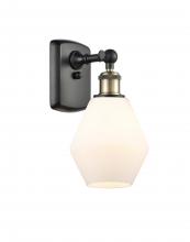  516-1W-BAB-G651-6 - Cindyrella - 1 Light - 6 inch - Black Antique Brass - Sconce