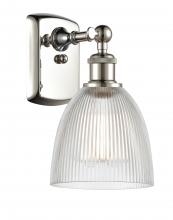  516-1W-PN-G382 - Castile - 1 Light - 6 inch - Polished Nickel - Sconce