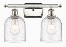  516-2W-PN-G558-6SDY - Bella - 2 Light - 16 inch - Polished Nickel - Bath Vanity Light