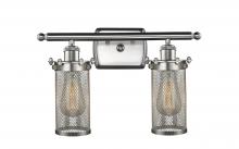  516-2W-SN-CE219 - Bleecker - 2 Light - 14 inch - Brushed Satin Nickel - Bath Vanity Light