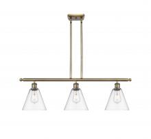  516-3I-AB-GBC-82 - Berkshire - 3 Light - 36 inch - Antique Brass - Cord hung - Island Light