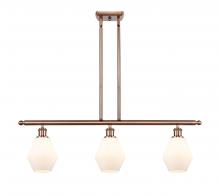  516-3I-AC-G651-6 - Cindyrella - 3 Light - 36 inch - Antique Copper - Cord hung - Island Light