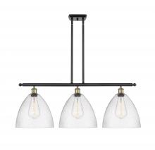  516-3I-BAB-GBD-124 - Bristol - 3 Light - 39 inch - Black Antique Brass - Cord hung - Island Light