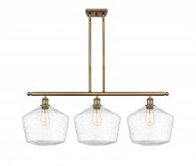  516-3I-BB-G654-12 - Cindyrella - 3 Light - 39 inch - Brushed Brass - Cord hung - Island Light