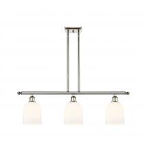  516-3I-PN-G558-6GWH - Bella - 3 Light - 36 inch - Polished Nickel - Cord hung - Island Light