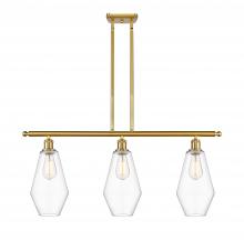  516-3I-SG-G652-7 - Cindyrella - 3 Light - 36 inch - Satin Gold - Cord hung - Island Light