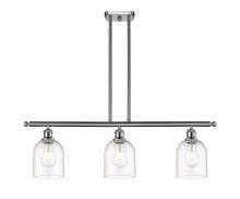  516-3I-SN-G558-6CL - Bella - 3 Light - 36 inch - Brushed Satin Nickel - Cord hung - Island Light