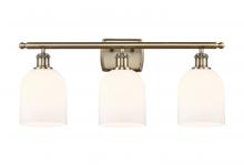  516-3W-AB-G558-6GWH - Bella - 3 Light - 26 inch - Antique Brass - Bath Vanity Light