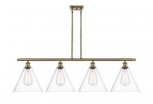  516-4I-AB-GBC-122 - Berkshire - 4 Light - 50 inch - Antique Brass - Cord hung - Island Light