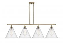  516-4I-AB-GBC-124 - Berkshire - 4 Light - 50 inch - Antique Brass - Cord hung - Island Light