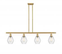  516-4I-SG-G654-6 - Cindyrella - 4 Light - 48 inch - Satin Gold - Cord hung - Island Light