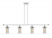  516-4I-WPC-CE219 - Bleecker - 4 Light - 48 inch - White Polished Chrome - Cord hung - Island Light