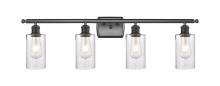  516-4W-OB-G804 - Clymer - 4 Light - 34 inch - Oil Rubbed Bronze - Bath Vanity Light