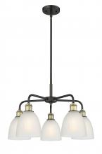  516-5CR-BAB-G381 - Castile - 5 Light - 24 inch - Black Antique Brass - Chandelier