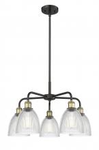  516-5CR-BAB-G382 - Castile - 5 Light - 24 inch - Black Antique Brass - Chandelier