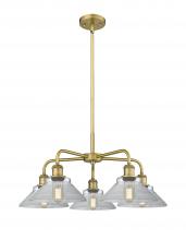  516-5CR-BB-G132 - Orwell - 5 Light - 26 inch - Brushed Brass - Chandelier