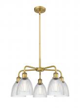  516-5CR-BB-G382 - Castile - 5 Light - 24 inch - Brushed Brass - Chandelier