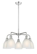  516-5CR-PC-G381 - Castile - 5 Light - 24 inch - Polished Chrome - Chandelier