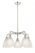  516-5CR-PN-G381 - Castile - 5 Light - 24 inch - Polished Nickel - Chandelier