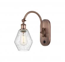  518-1W-AC-G654-6 - Cindyrella - 1 Light - 6 inch - Antique Copper - Sconce