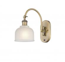  518-1W-BB-G411 - Dayton - 1 Light - 6 inch - Brushed Brass - Sconce