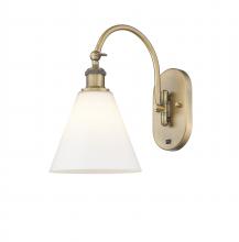  518-1W-BB-GBC-81 - Berkshire - 1 Light - 8 inch - Brushed Brass - Sconce