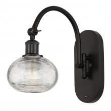  518-1W-OB-G555-6CL - Ithaca - 1 Light - 6 inch - Oil Rubbed Bronze - Sconce