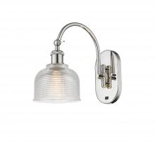  518-1W-PN-G412 - Dayton - 1 Light - 6 inch - Polished Nickel - Sconce