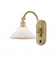  518-1W-SG-G131 - Orwell - 1 Light - 8 inch - Satin Gold - Sconce