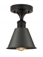  616-1F-OB-M8-OB - Smithfield - 1 Light - 7 inch - Oil Rubbed Bronze - Semi-Flush Mount