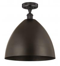  616-1F-OB-MBD-16-OB - Bristol - 1 Light - 16 inch - Oil Rubbed Bronze - Semi-Flush Mount