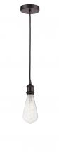  616-1P-OB-BB95LED - Edison - 1 Light - 4 inch - Oil Rubbed Bronze - Cord hung - Mini Pendant