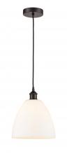  616-1P-OB-GBD-91 - Bristol - 1 Light - 9 inch - Oil Rubbed Bronze - Cord hung - Mini Pendant