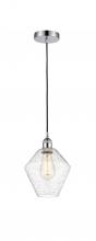  616-1P-PC-G654-8 - Cindyrella - 1 Light - 8 inch - Polished Chrome - Cord hung - Mini Pendant