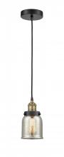  616-1PH-BAB-G58 - Cone - 1 Light - 5 inch - Black Antique Brass - Mini Pendant