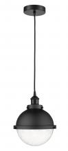  616-1PH-BK-HFS-84-BK - Hampden - 1 Light - 9 inch - Matte Black - Cord hung - Mini Pendant