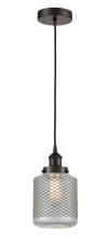  616-1PH-OB-G262 - Stanton - 1 Light - 6 inch - Oil Rubbed Bronze - Cord hung - Mini Pendant