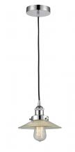  616-1PH-PC-G2 - Halophane - 1 Light - 9 inch - Polished Chrome - Cord hung - Mini Pendant