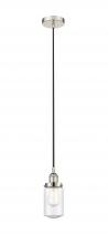  616-1PH-PN-G314 - Dover - 1 Light - 5 inch - Polished Nickel - Cord hung - Mini Pendant