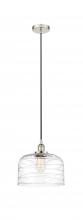  616-1PH-PN-G713-L - Bell - 1 Light - 12 inch - Polished Nickel - Cord hung - Mini Pendant