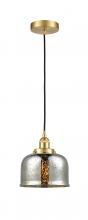  616-1PH-SG-G78 - Cone - 1 Light - 8 inch - Satin Gold - Mini Pendant