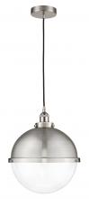  616-1PH-SN-HFS-122-SN - Hampden - 1 Light - 13 inch - Brushed Satin Nickel - Cord hung - Pendant