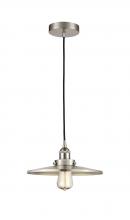  616-1PH-SN-MFR-SN-12 - Appalachian - 1 Light - 12 inch - Brushed Satin Nickel - Cord hung - Mini Pendant