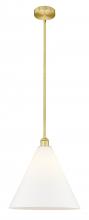  616-1S-SG-GBC-161 - Berkshire - 1 Light - 16 inch - Satin Gold - Cord hung - Pendant