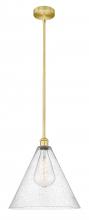  616-1S-SG-GBC-164 - Berkshire - 1 Light - 16 inch - Satin Gold - Cord hung - Pendant