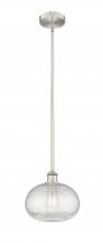  616-1S-SN-G555-10CL - Ithaca - 1 Light - 10 inch - Brushed Satin Nickel - Cord hung - Mini Pendant