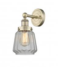  616-1W-AB-G142 - Chatham - 1 Light - 7 inch - Antique Brass - Sconce