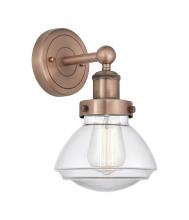  616-1W-AC-G322 - Olean - 1 Light - 7 inch - Antique Copper - Sconce